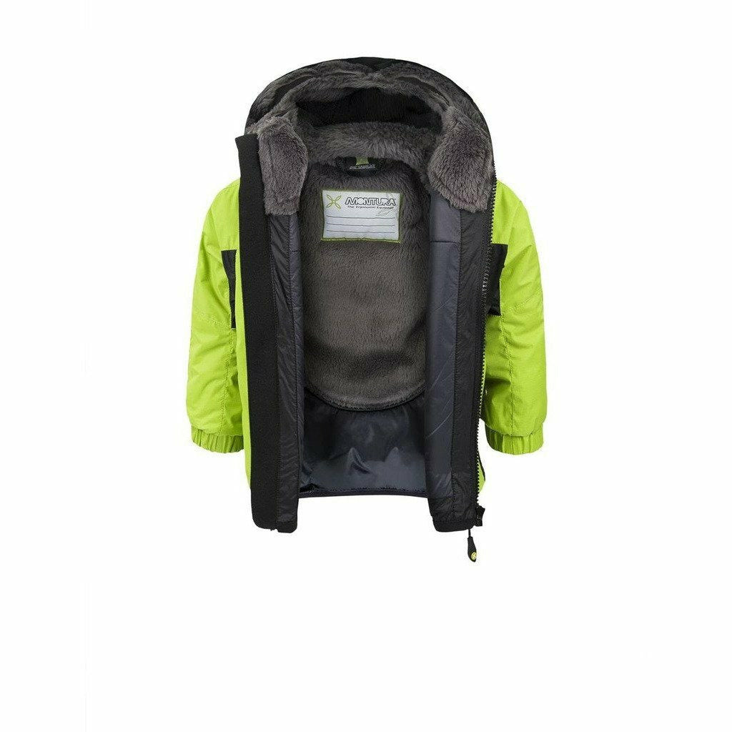 Montura Snow Jacket Baby Verde Acido/ Nero - Mud and Snow