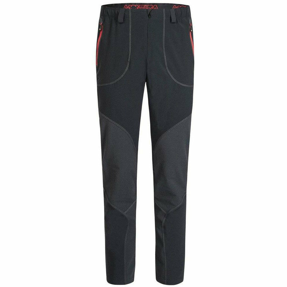 Montura Vertigo Light Pants Nero/Rosso - Pantaloni Outdoor - Mud and Snow
