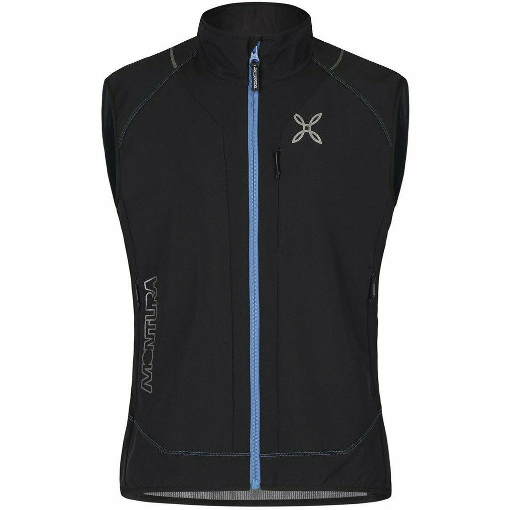 Montura X-Mira Vest Nero/Blu Ottanio - Vest - Mud and Snow