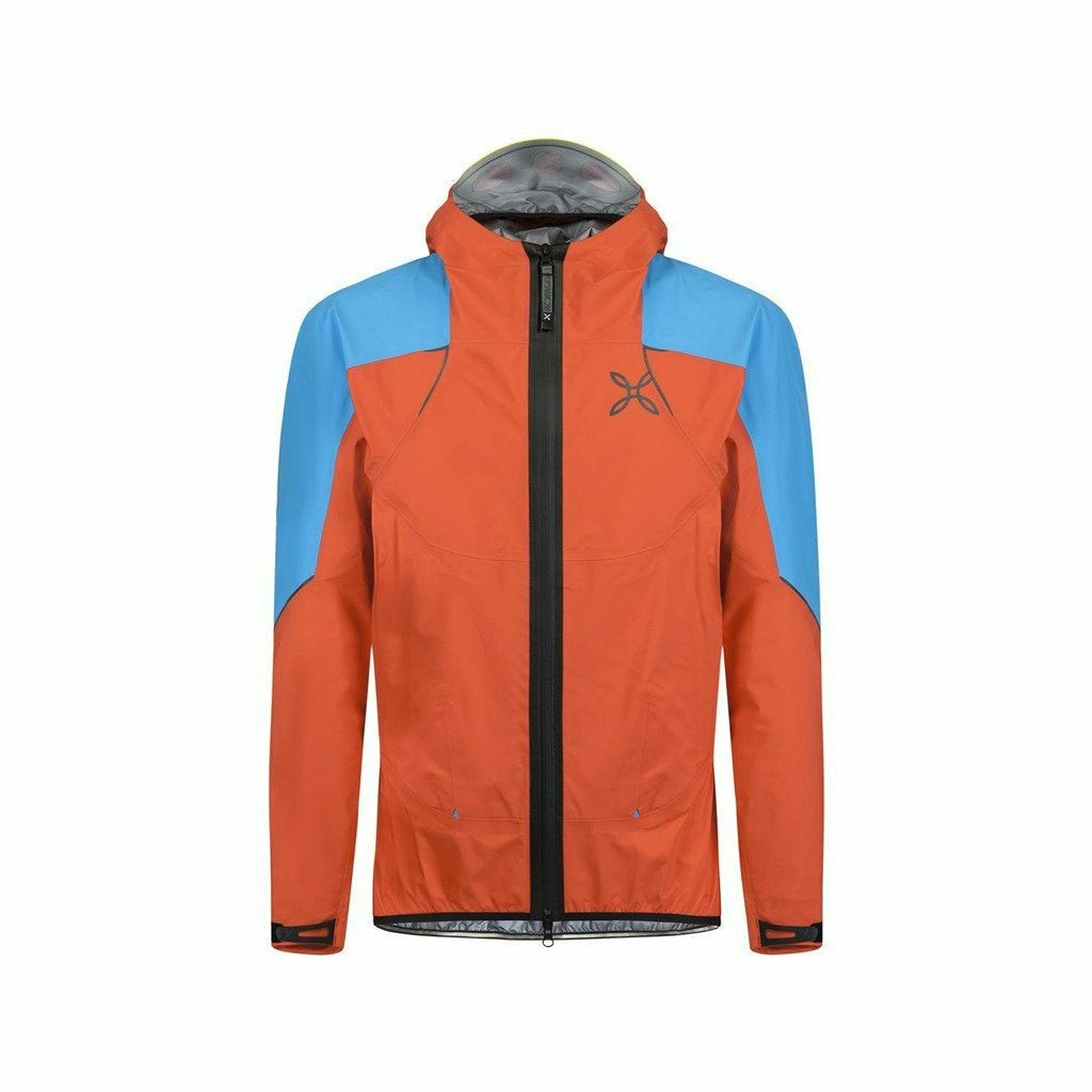 Montura Magic 2.0  Jacket Rosso/Azzurro - Giacca Gore Tex Uomo - Mud and Snow