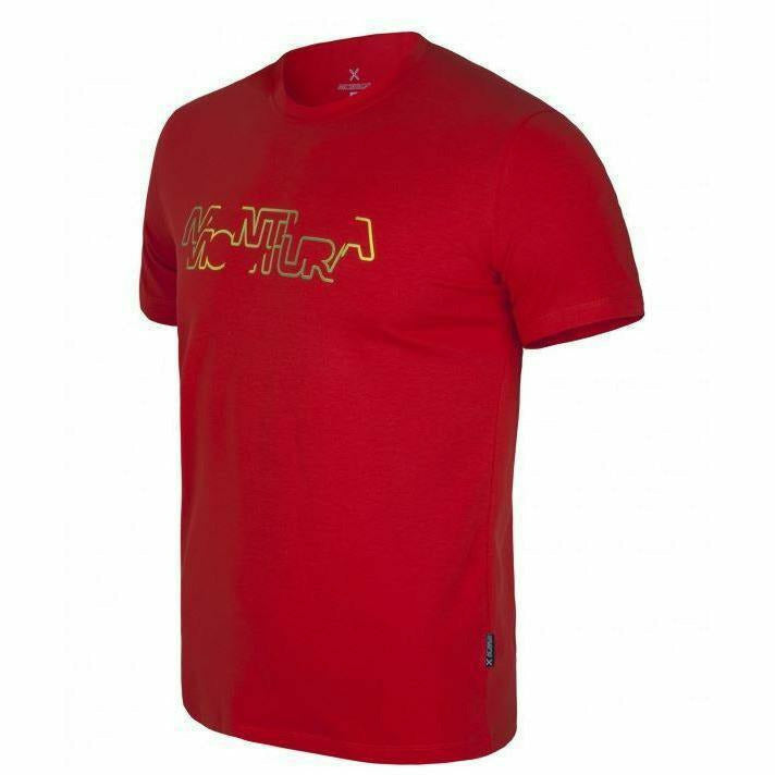 Montura Rainbow T-Shirt Red Maglia In Cotone - Mud and Snow