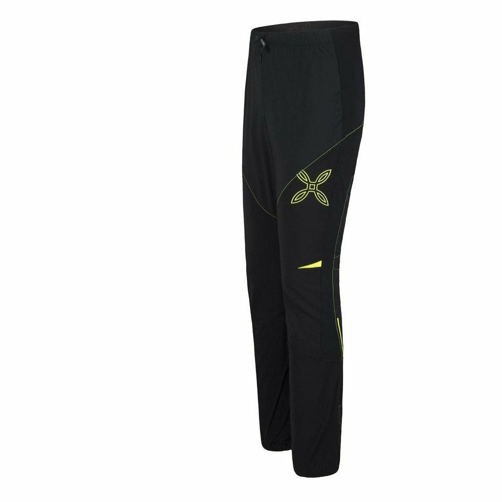 Montura Sky Race Pant Nero/Giallo Fluo - Pantaloni Uomo - Mud and Snow