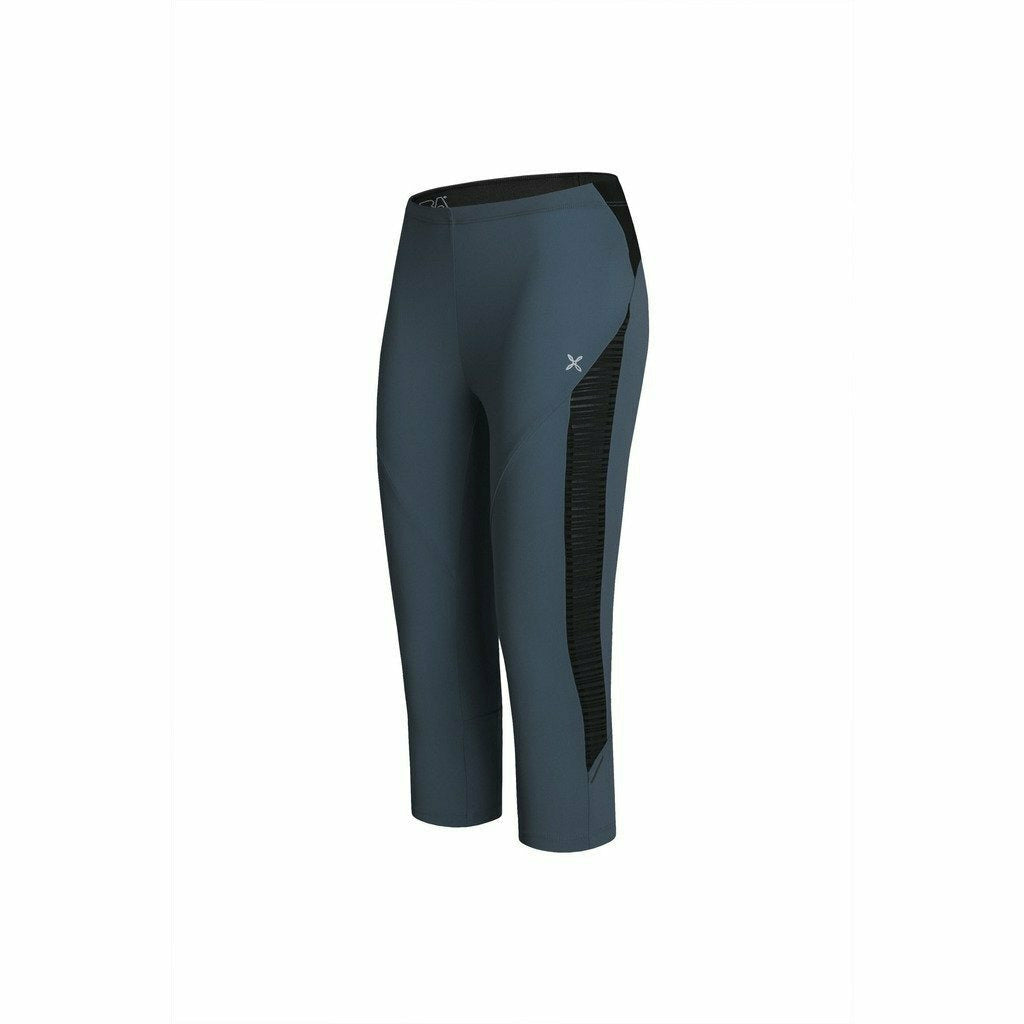 Montura Wonder 3/4 Pants Blu Cenere Woman - Pantaloni 3/4 Donna - Mud and Snow