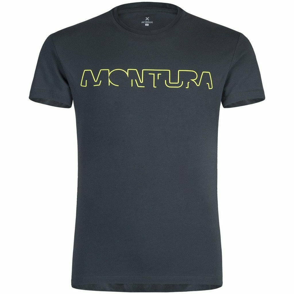 Montura Brand T-Shirt Piombo - Maglia Outdoor Uomo - Mud and Snow