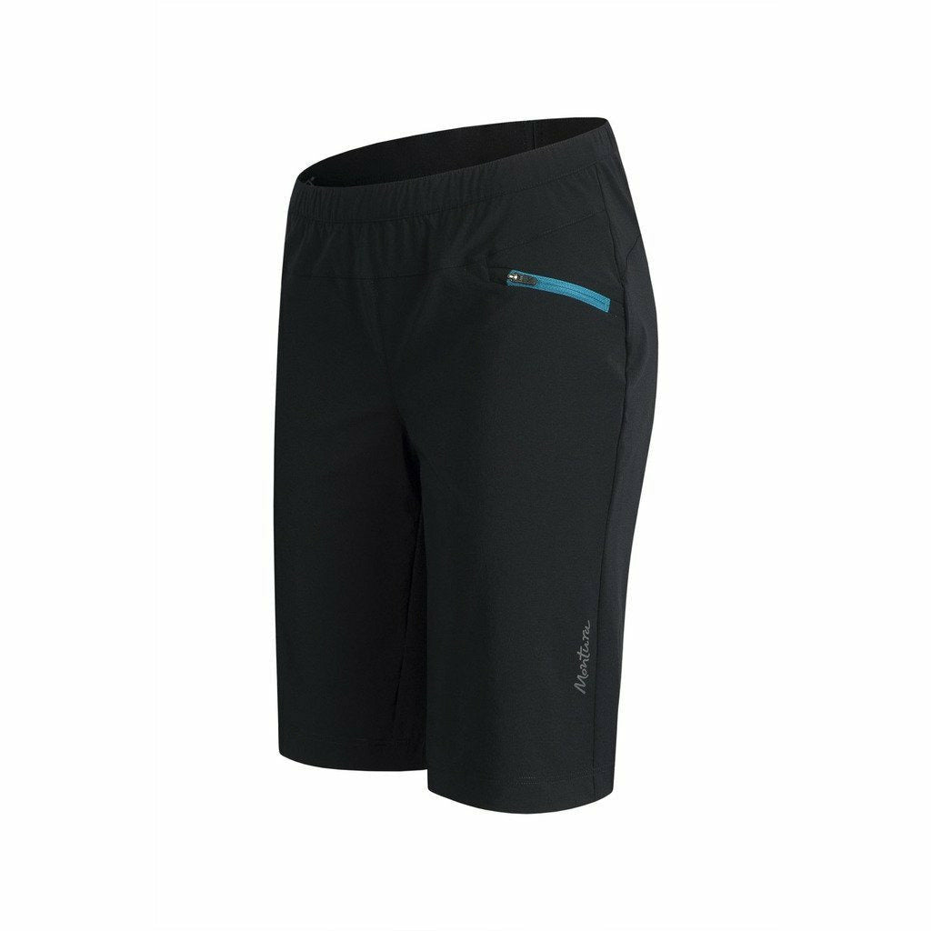 Montura Focus Bermuda Nero - Pantaloni Outdoor Donna - Mud and Snow