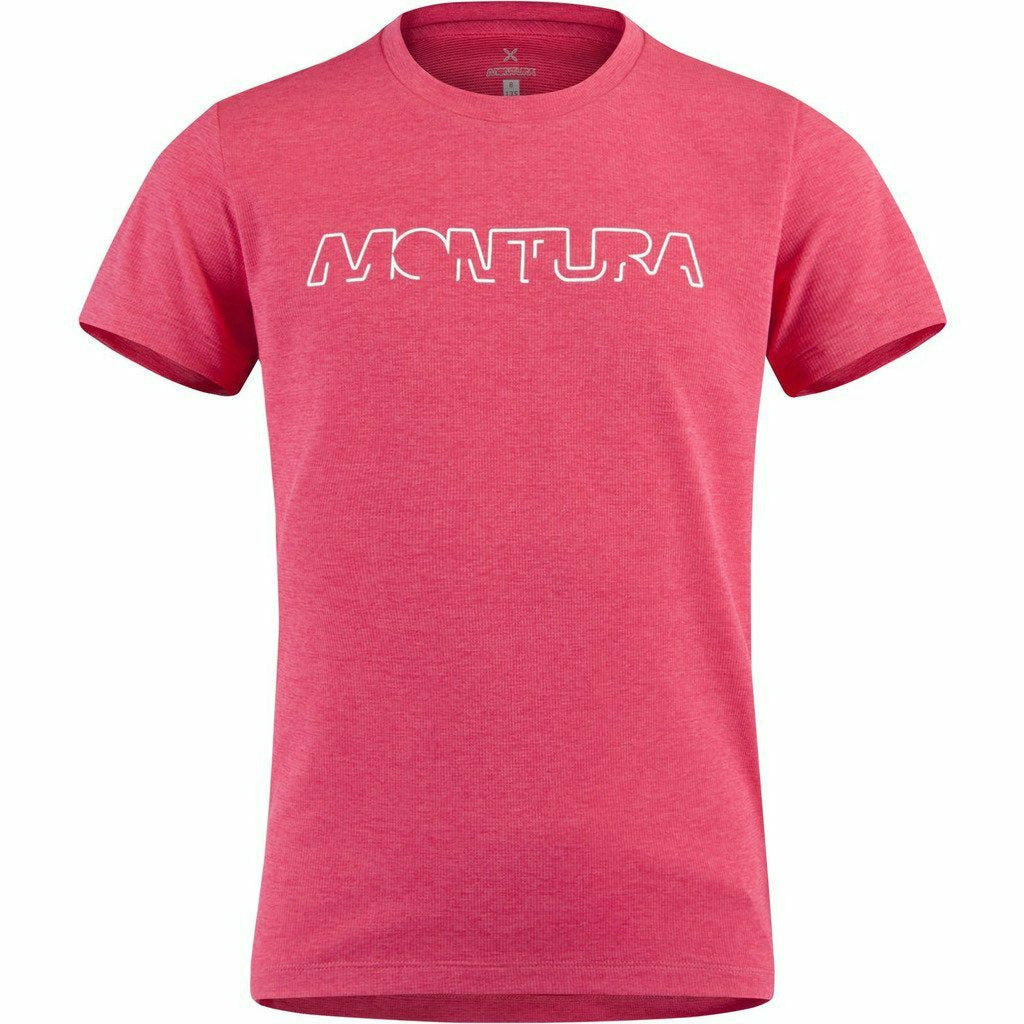 Montura Outdoor T-Shirt Rosa - Maglia Traspirante Bimba - Mud and Snow