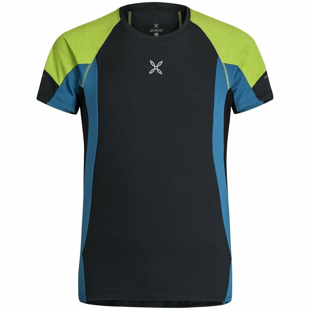Montura Run Energy T-Shirt Antracite - Maglia Running Uomo - Mud and Snow