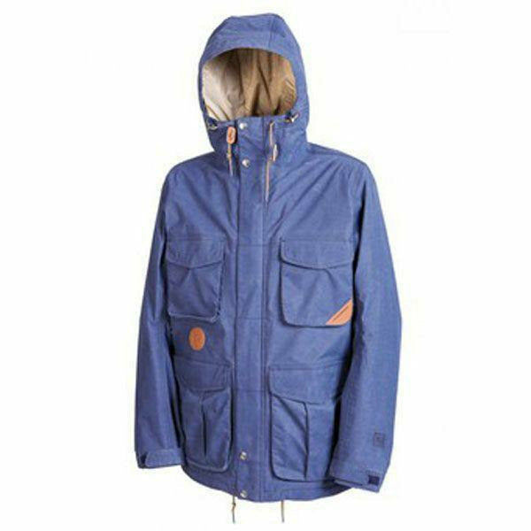 Nitro L1 Essex Jacket Cobalt Blue - Mud and Snow
