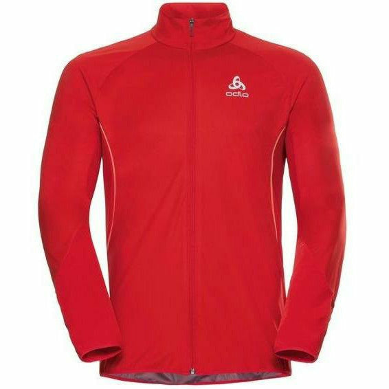 Odlo Jacket ZEROWEIGHT WINDPROOF WARM - Giacca Uomo - Mud and Snow