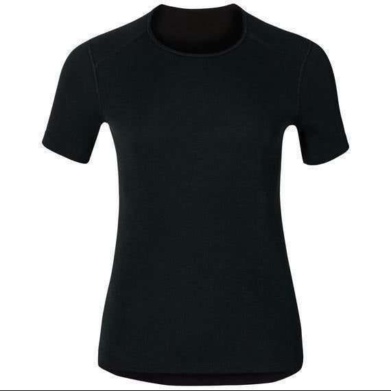 Odlo Shirt s/s crew neck ACTIVE Originals WARM - Intimo Maniche Corte Donna - Mud and Snow