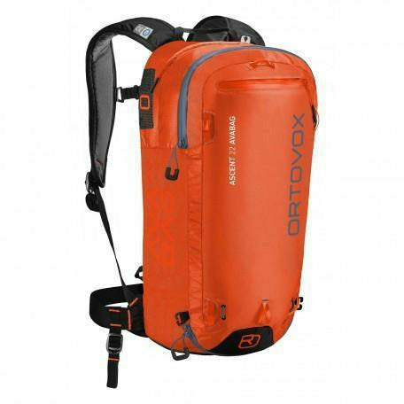 Ortovox Ascent 22 Avabag Kit Orange - Mud and Snow