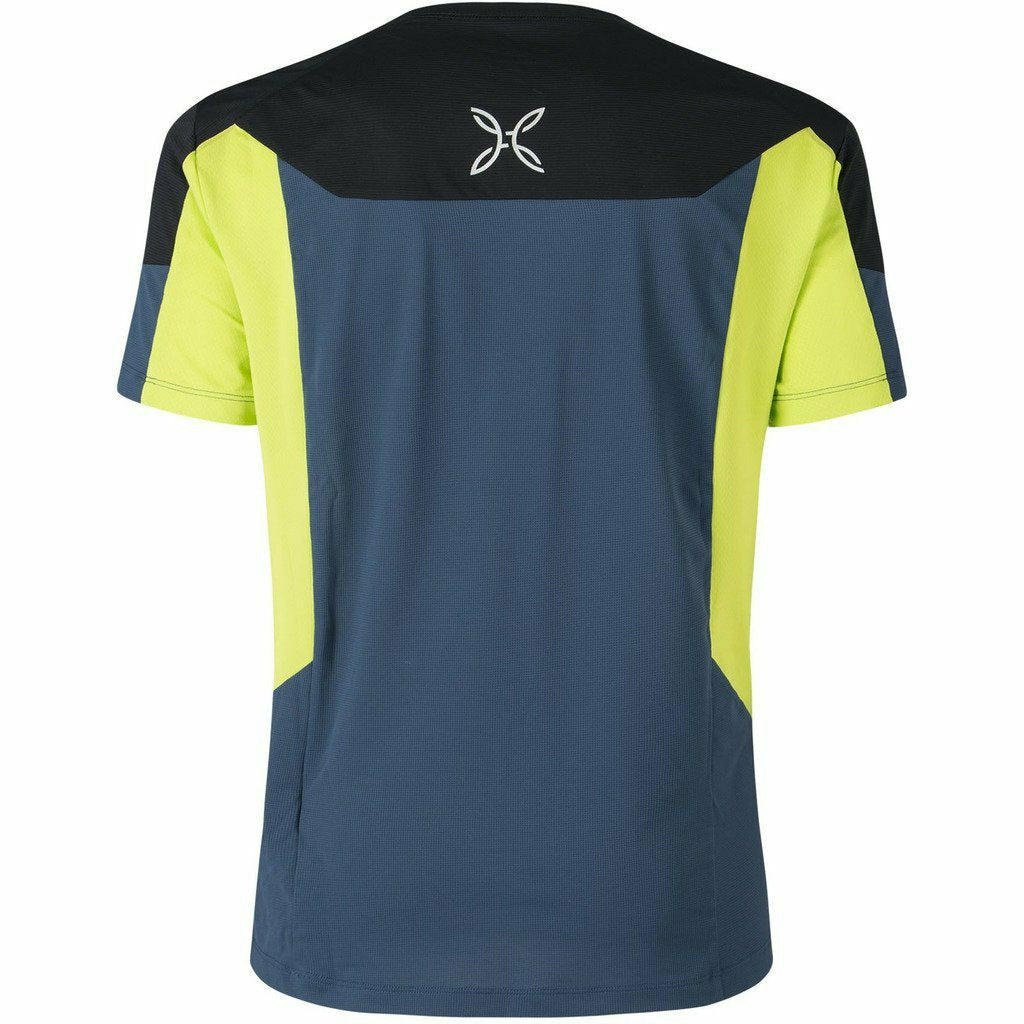 Montura Outdoor Mind T-Shirt Blu Cenere - Maglia Escursionismo Uomo - Mud and Snow