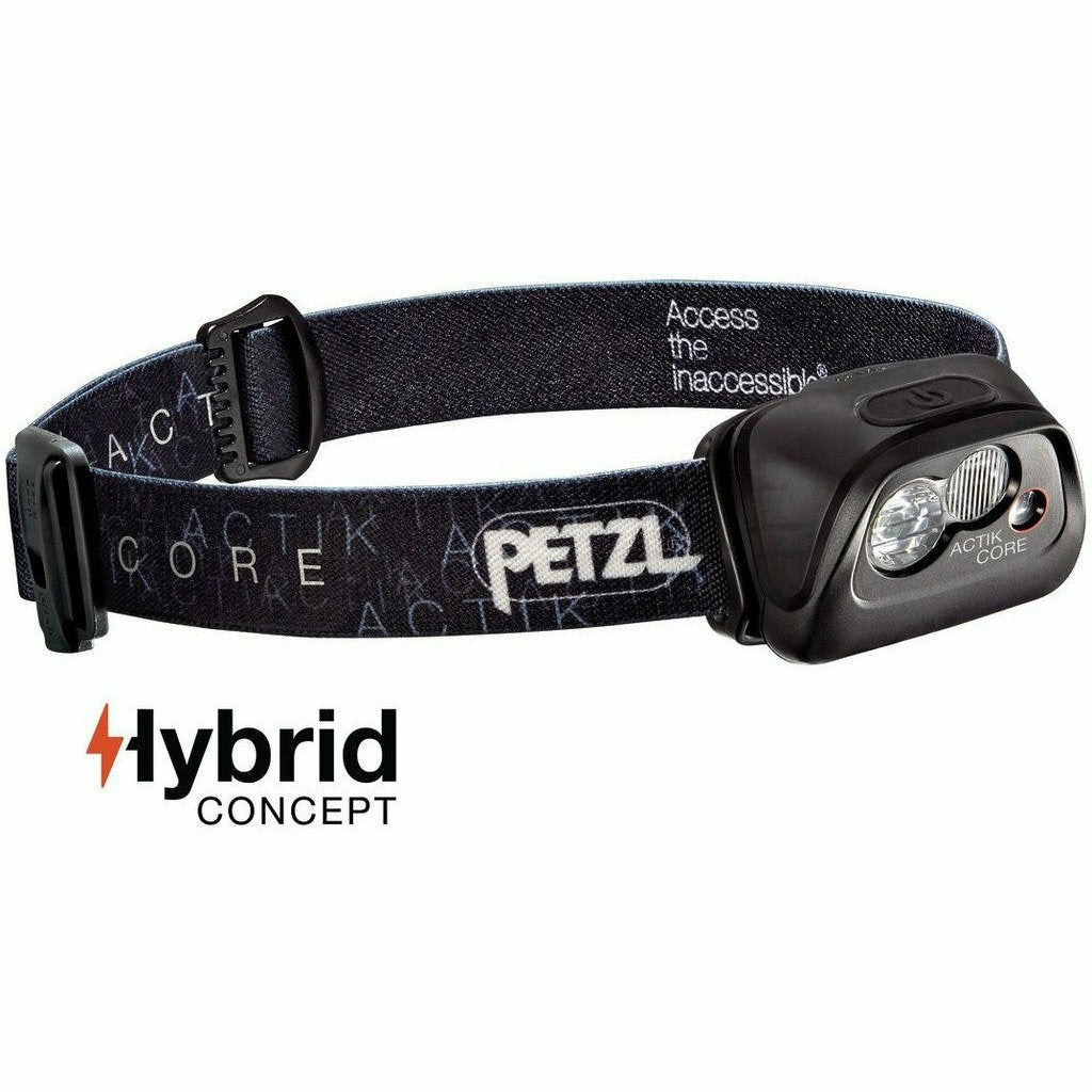 Petzl Actik Core Nero 350 Lm- Lampada Frontale - Mud and Snow