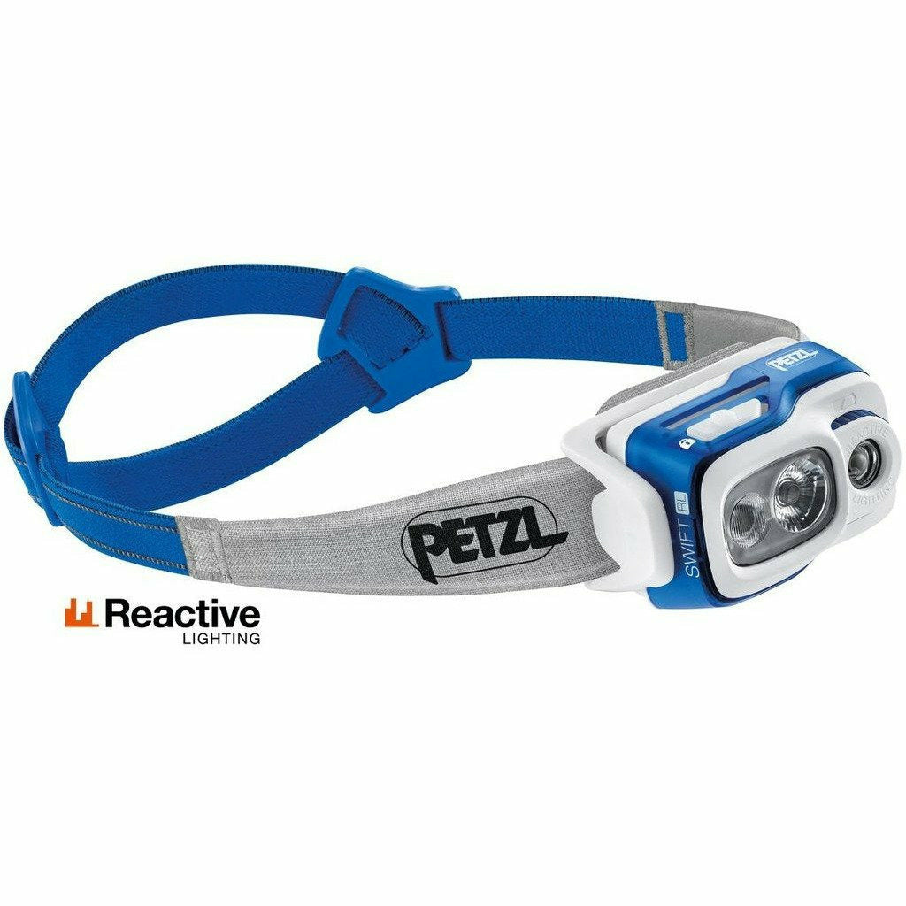 Petzl Swift RL 900 Lm Blue - Lampada Frontale - Mud and Snow