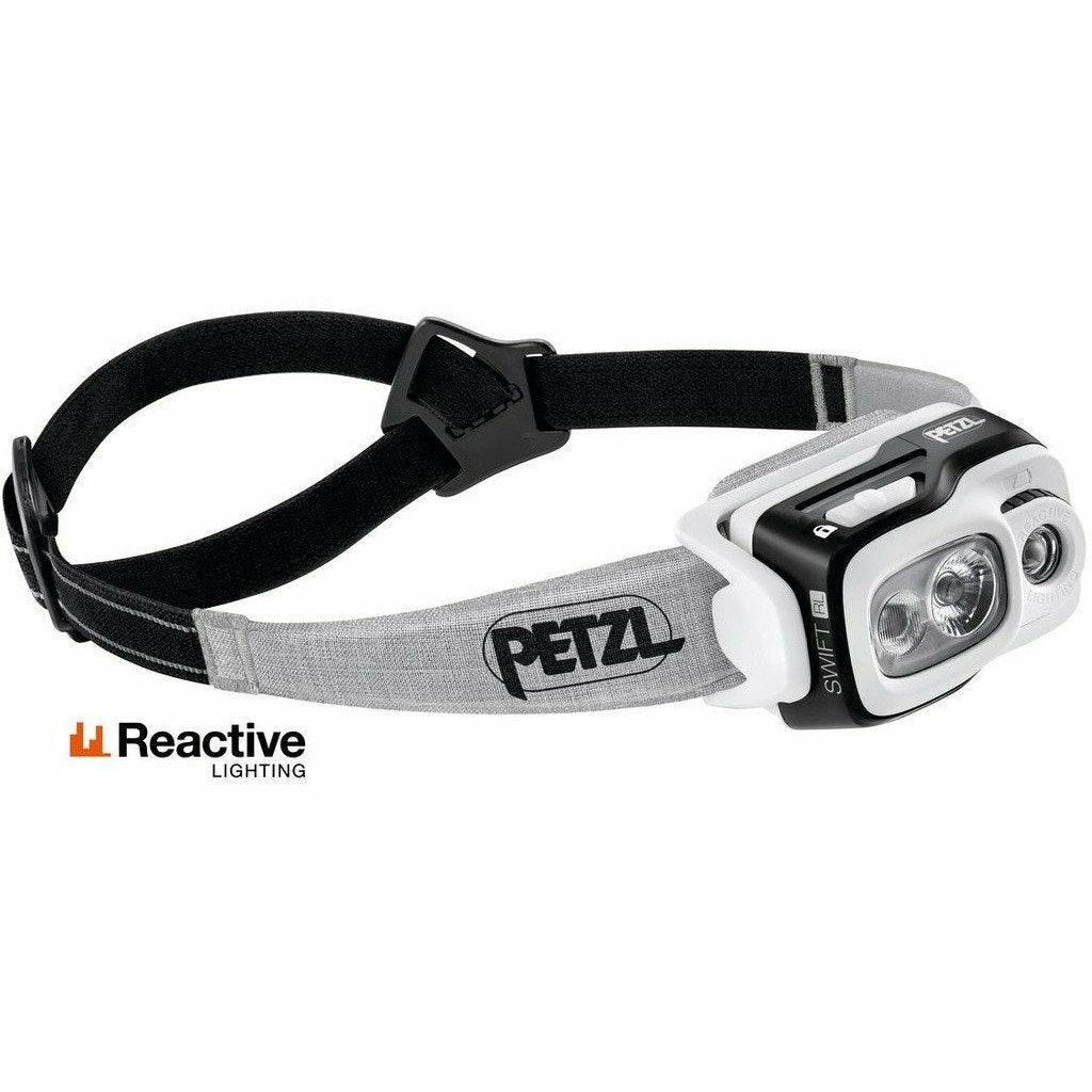 Petzl Swift RL 900 Lm Nero - Lampada Frontale - Mud and Snow