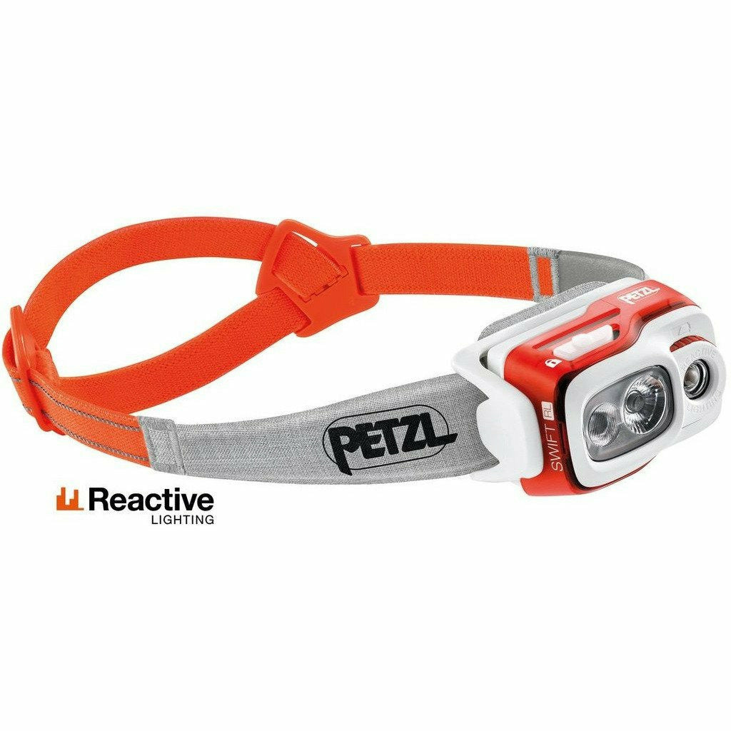 Petzl Swift RL 900 Lm Orange - Lampada Frontale - Mud and Snow