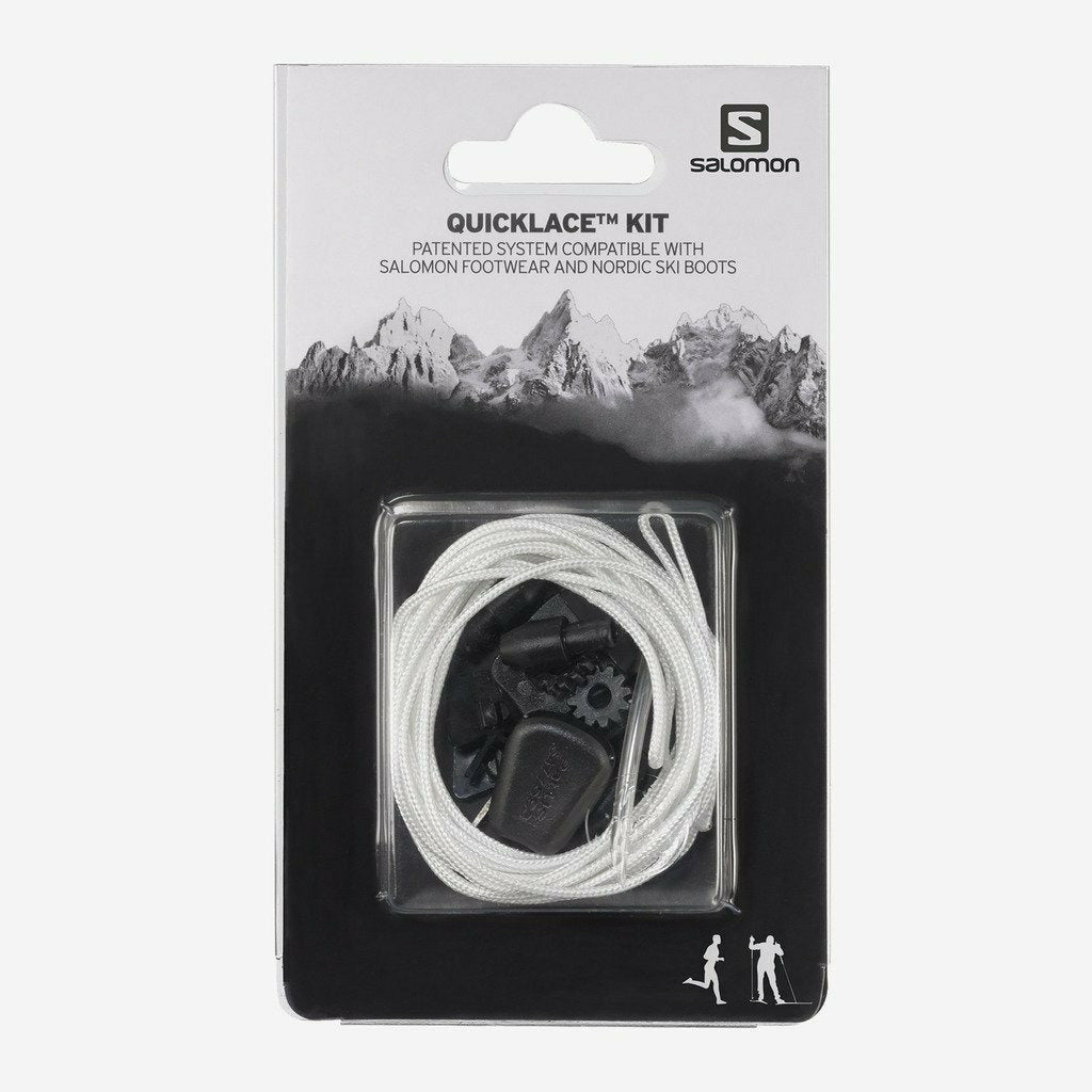 Salomon Quicklace Kit White Lacci Per Scarpe E Ski Boots Salomon - Mud and Snow