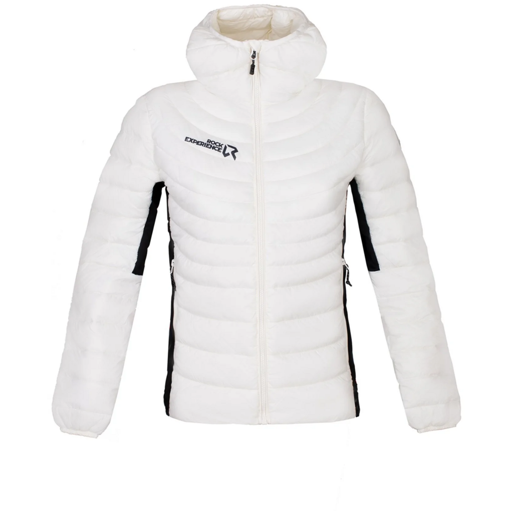 Rock Experience Fortune Hybrid Woman Jacket White - Giacca Donna - Mud and Snow