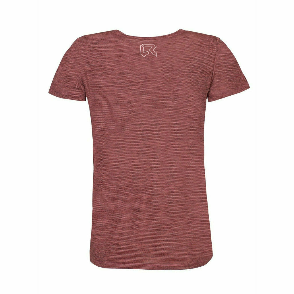 Rock Experience Terminator T-Shirt Pink Melange - Maglia Donna Trekking - Mud and Snow