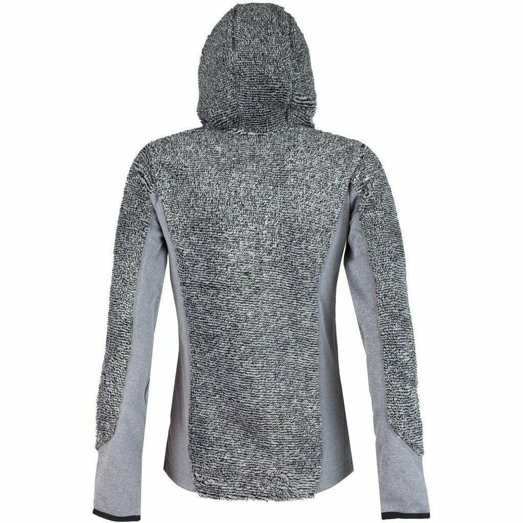 Rock Experience Otis Zip Woman Grigio - Pile Peloso Donna - Mud and Snow