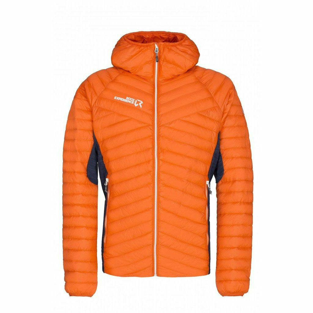 Rock Experience Yukon Hybrid Hoodie Man Jacket Flame - Giacca Uomo - Mud and Snow