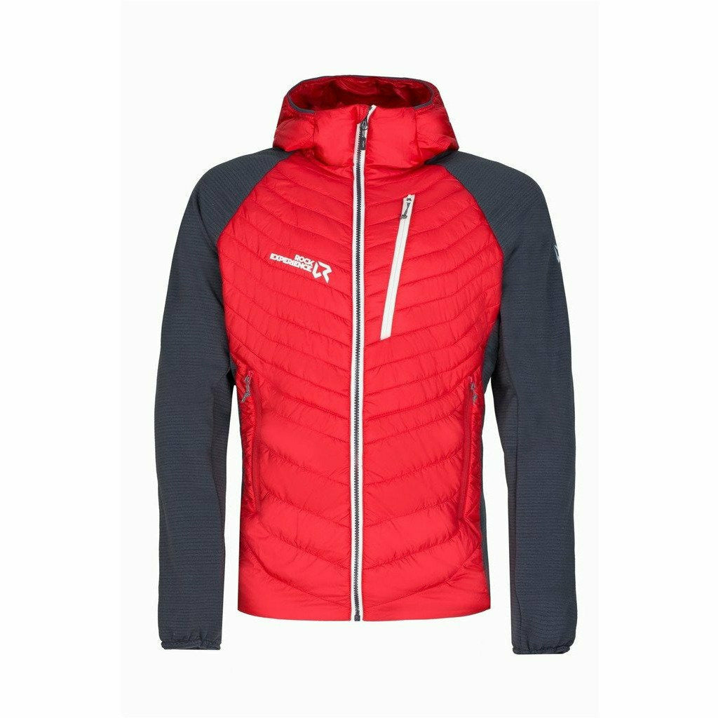 Rock Experience Manitoba 2.0 Hybrid Man Jacket Red - Giacca Uomo - Mud and Snow