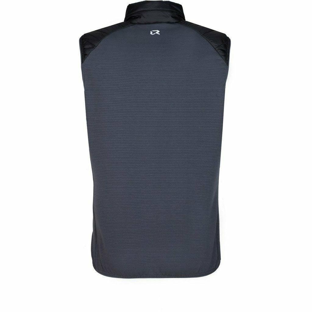 Rock Experience Manitoba 2.0 Hybrid Man Vest Caviar - Giacca Uomo - Mud and Snow