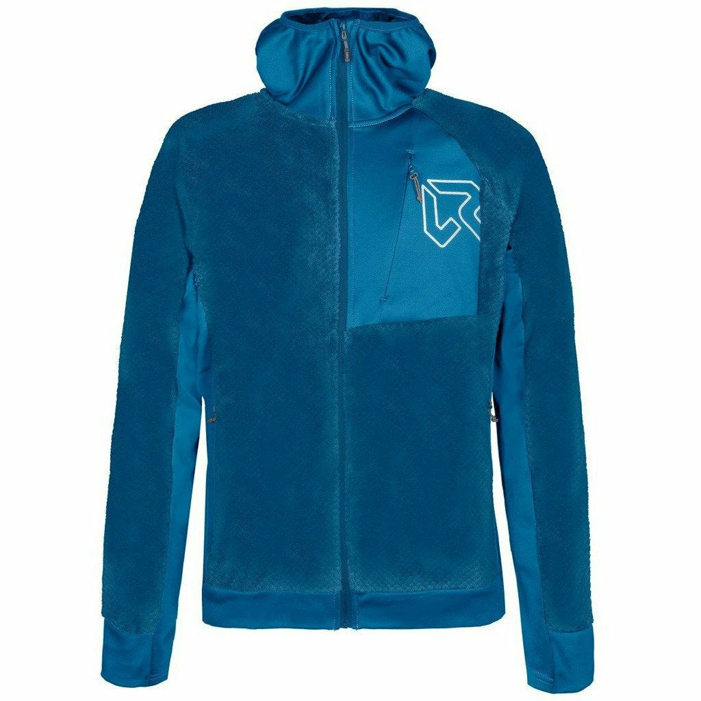 Rock Experience Blizzard Man Fleece Moroccan Blue - Pile Pleoso Uomo - Mud and Snow