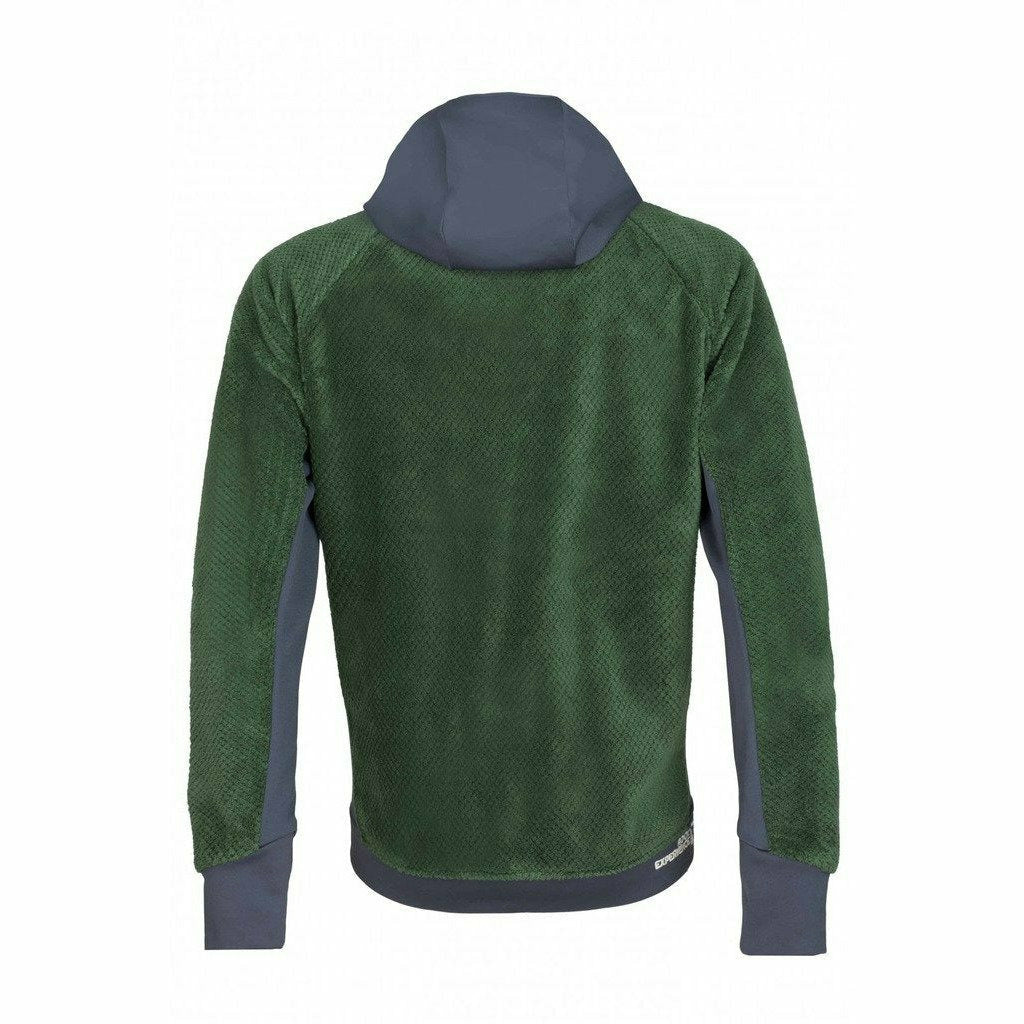 Rock Experience Blizzard Man Fleece Verde - Pile Pleoso Uomo - Mud and Snow