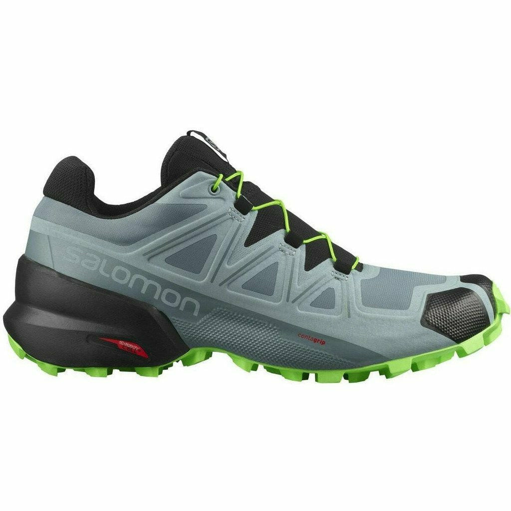 Salomon Speedcross 5 Trooper / Slate - Scarpa Trail Running - Mud and Snow