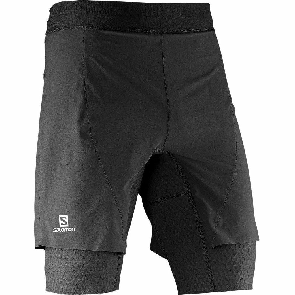 Salomon Exo Pro Twinskin Short Black - Short Uomo - Mud and Snow