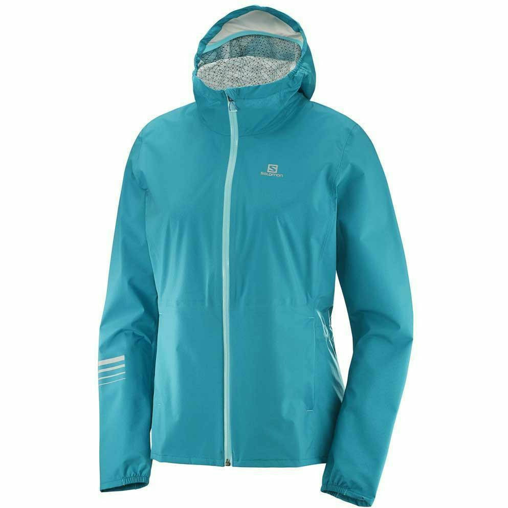 Salomon Lightning Jkt Enamel Blue- Giacca Donna - Mud and Snow