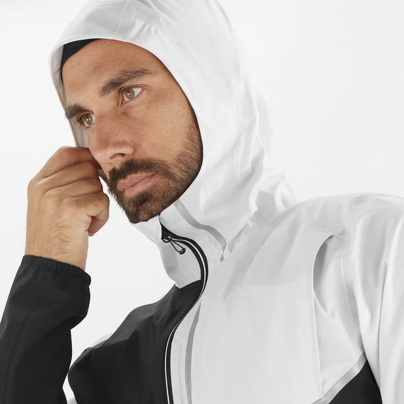 Salomon Bonatti Trail Jacket Deep Black - Giacca Running Impermeabile