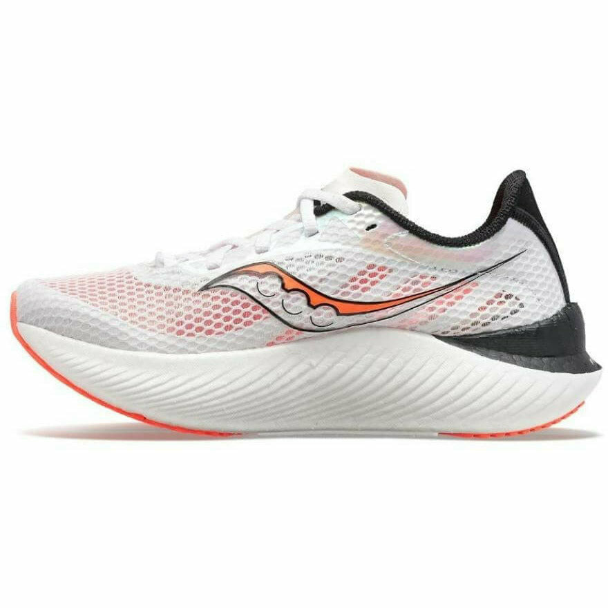 Saucony Endorphine Pro 3 White / Vizi Blanc - Scarpa Running - Mud and Snow