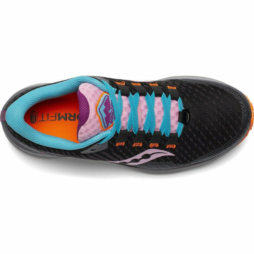 Saucony Canyon Future Black - Scarpa Trail Running Donna - Mud and Snow