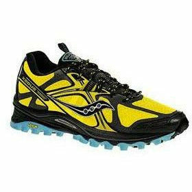 Saucony Xodus 5.0 Yellow/Black - Scarpa Trail Running - Mud and Snow