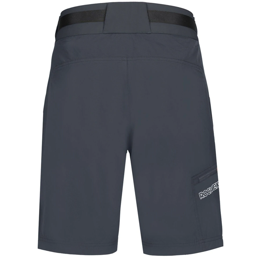 Rock Experience Scarlet Runner Bermuda Man Ebony - Short Trekking Uomo - Mud and Snow