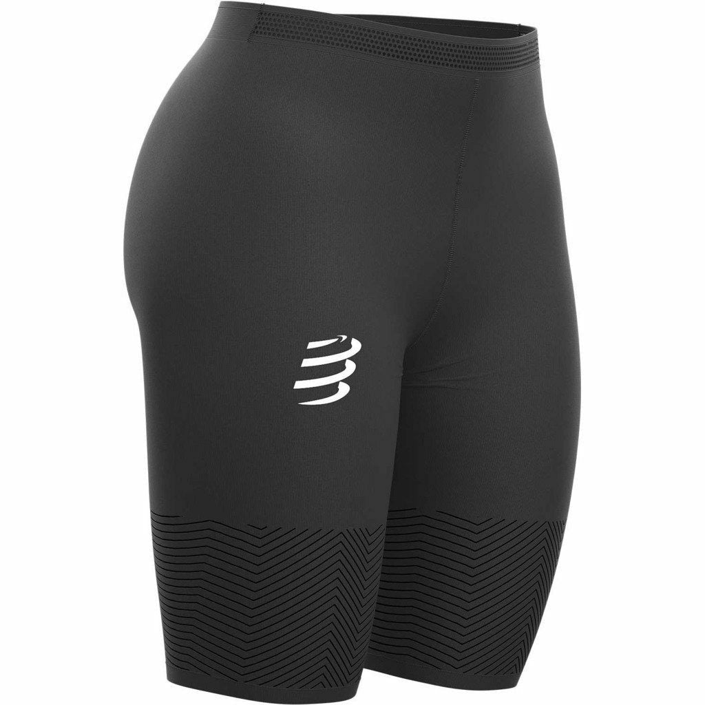 Compressport Run Under Control Short W Black - Short Donna - Mud and Snow