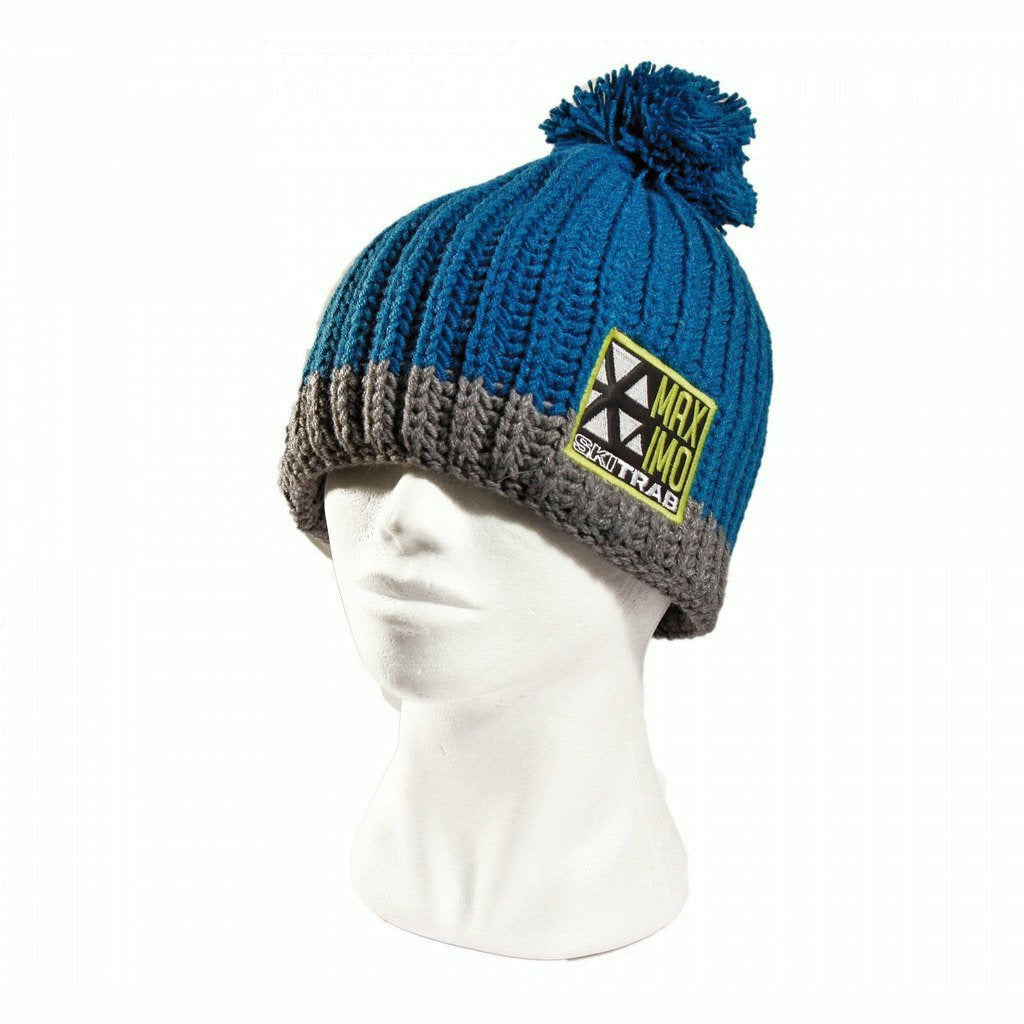 Ski Trab Berretto Maximo 3.0 Blu Grigio - Berretto - Mud and Snow