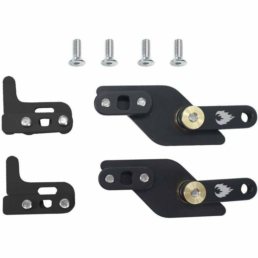 Spark Crossbar Clips Black - Mud and Snow