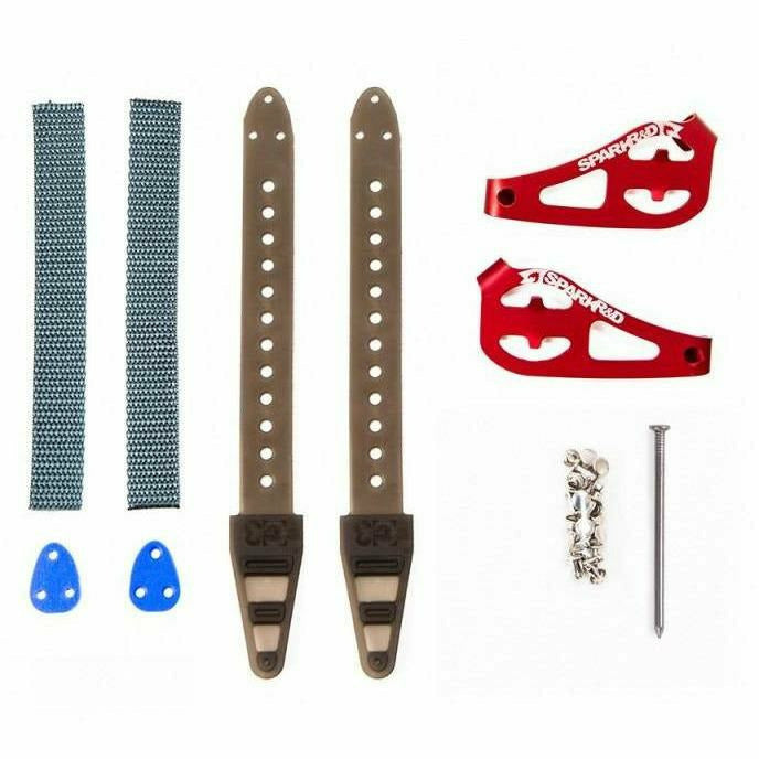 Spark Tailclips Red - Mud and Snow