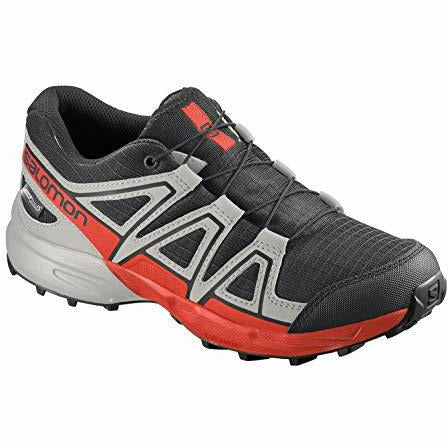 Salomon Speedcross CSWP J Black / Lunar - Scarpa Bambino Impermeabile - Mud and Snow
