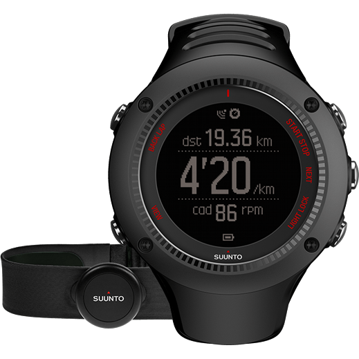 Suunto Ambit 3 Run Black Hr - Mud and Snow