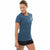 The North Face Reaxion Amp Crew Monterey Blue - T-Shirt Donna - Mud and Snow