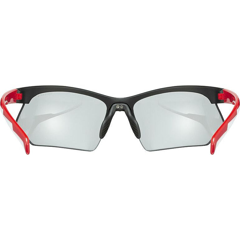 Uvex Sportstyle 802 Vario Black/Red/White - Occhiale Sportivo - Mud and Snow