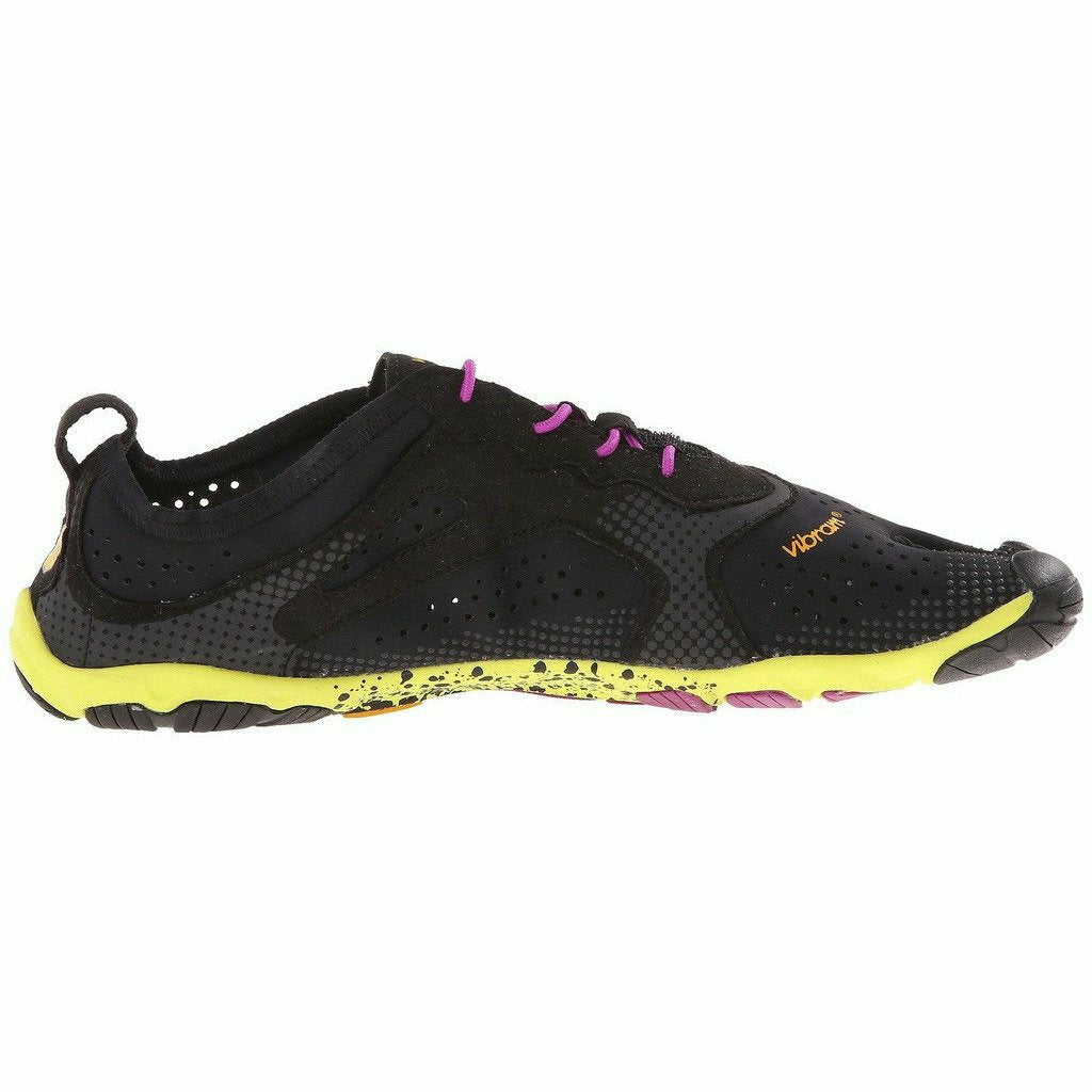Vibram FiveFingers V-Run Black\Yellow\Purple - Mud and Snow