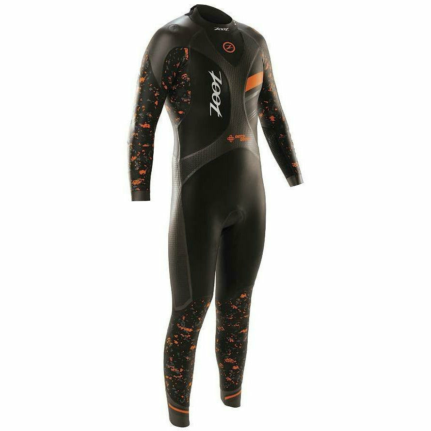 Zoot M Wave 3 Black/Orange S-TALL - Muta Triathlon Uomo - Mud and Snow